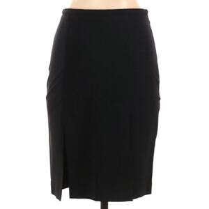 Poleci Black XS Midi Skirt